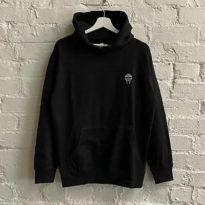 Buy Actual Fact MF Doom Mask Embroidered Black Hoodie • 35£