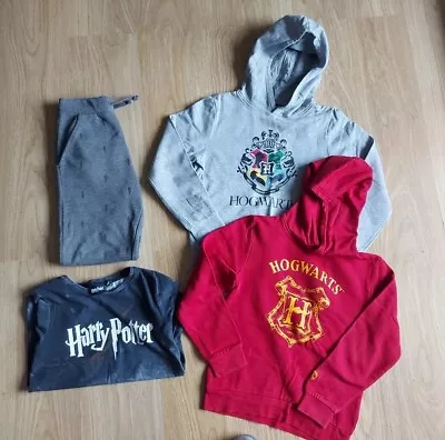 Buy Boys Harry Potter Clothes Bundle 8-9 Jumpers Joggers T Shirt • 14.99£