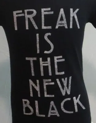 Buy American Horror Story Cotton T Shirt FREAK IS THE NEW BLACK SMALL SIDE SHOW  • 14.45£