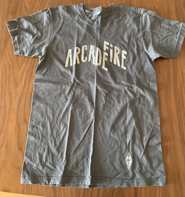 Buy Arcade Fire The Suburbs Era Grey T-Shirt Medium American Apparel Mens/Unisex • 13.83£