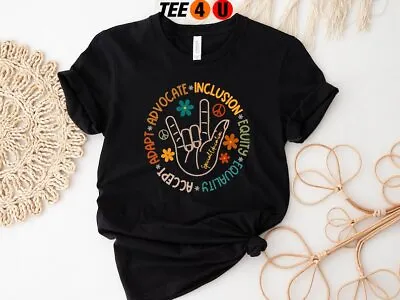 Buy Special Education Shirt, Autism, Accept Adapt Advocate Inclusion Equity Equality • 39.14£