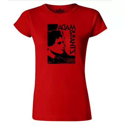 Buy Womens Adam And The Ants Clouds Gig Inspired Punk T Shirt Pistols Ruts • 9.99£