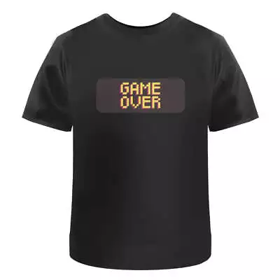 Buy 'GAME OVER Pixel Word' Men's / Women's Cotton T-Shirts (TA043541) • 11.99£