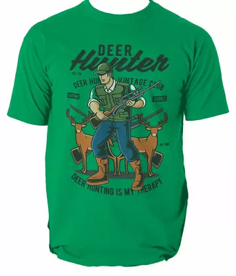 Buy Deer Hunter Mens T Shirt Inside Nature Animals S-3XL  • 14.99£