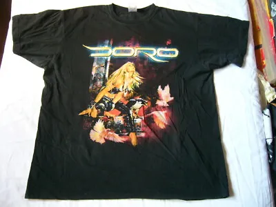 Buy DORO – Rare Old 2009 Herzblut T-Shirt!!! Rock, Metal, 04-20 11 Years Old!!! Tag  • 35.97£