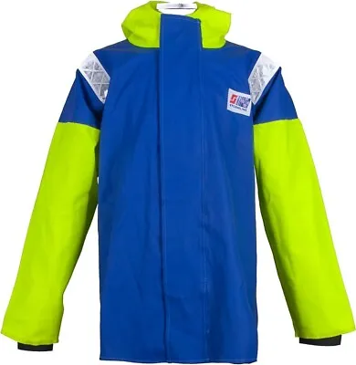 Buy Stormline Captains 200 Lightweight Commercial Jacket Waterproof Raincoat XS MENS • 35£