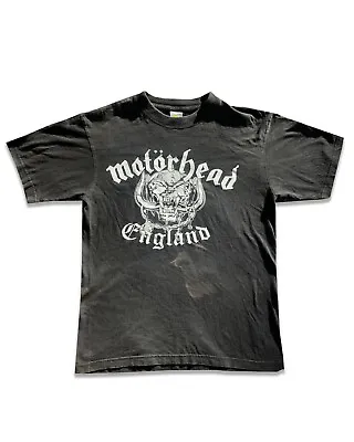Buy Motörhead 90s Overkill Tshirt | Vintage 90s Single Stitch Black • 90£
