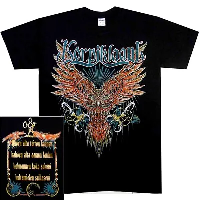 Buy Korpiklaani Owl Shirt S M L XL XXL XXXL Folk Metal Tshirt Official T-Shirt New • 20.11£