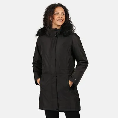 Buy Regatta Womens Lexis Waterproof Breathable, Insulated, Parka Jacket - Black • 35.95£
