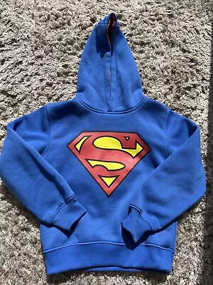 Buy Superman Hoodie Boys Age 5-6 • 5£
