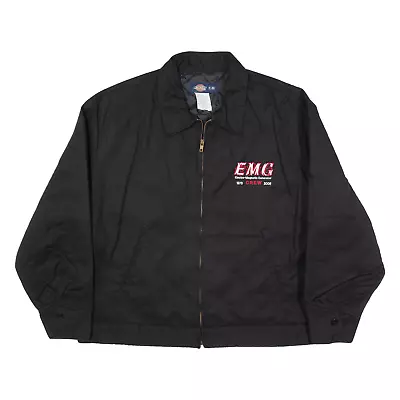 Buy DICKIES Quilted Lined Mens Workwear Jacket Black XL • 40.99£