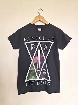 Buy Panic At The Disco Graphic T Shirt Black Mens XS Pop Rock • 18£
