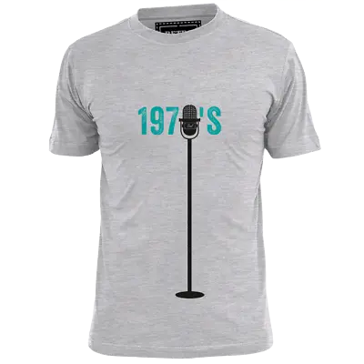 Buy Mens 1970's Microphone Soul T Shirt James Brown Marvin Gaye Wonder Motown • 6.99£