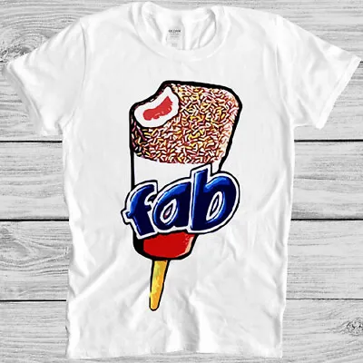 Buy Fab Ice Cream T Shirt Lolly Wood Summer Gift Top Tee 173 • 6.35£