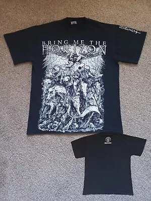 Buy Vintage Bring Me The Horizon 2010 T-Shirt - Size M - Heavy Metal - Sleep Token • 12.99£