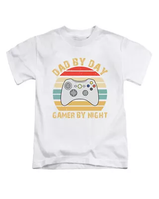 Buy Dad By Day Gamer By Night Funny Adults T-Shirt Tee Top Father Gift New • 8.99£