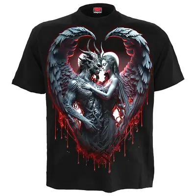 Buy Solemn Vow Mens T-Shirt By Spiral Direct Grim Reaper Skull Devil • 14.99£
