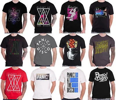 Buy Official Panic At The Disco T Shirt Band Logo Panic! PATD Prey For The Wicked • 7.99£