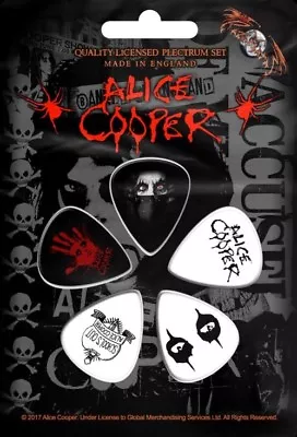 Buy Alice Cooper - Eyes (new) (gift) Plectrum Pack Official Band Merch • 6.65£