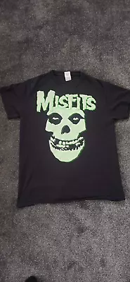 Buy Misfits Punk Rock 90 S Vintage Delta Pro Weight Men's Black T Shirt . • 18£