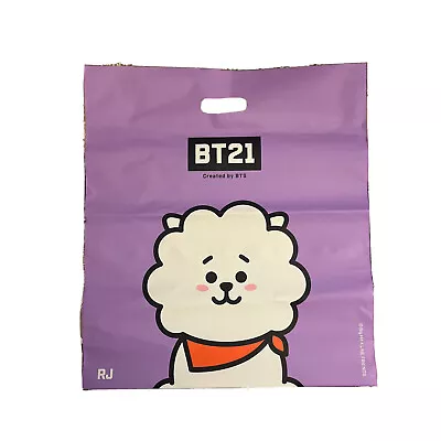 Buy Official BT21 Merch RJ Mang Plastic Shopping Carrier Bag BTS Bantan Line Friends • 9.64£