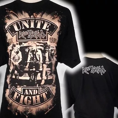 Buy Riot Squad 100% Unique  Punk  T Shirt Xxl  Bad Clown Clothing • 16.99£