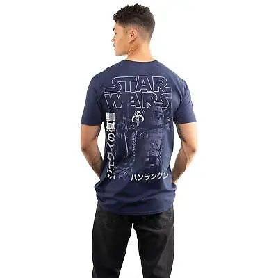 Buy Star Wars Mens T-shirt Boba Fett Anime Top Tee S-2XL Official • 13.99£