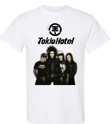 Buy Tokio Hotel T Shirt Brand New Small White • 14.99£