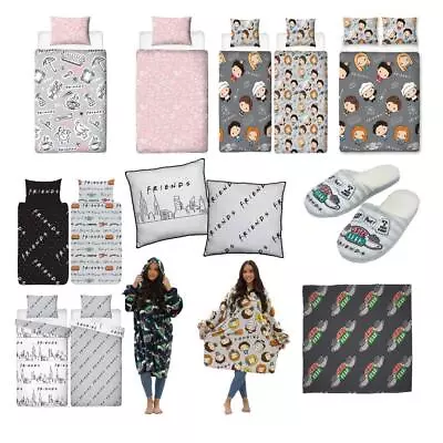 Buy Friends Tv Show Bedroom Range Duvet Cover Sets Blankets Hoodies • 8.99£