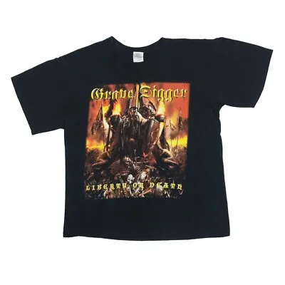 Buy GRAVE DIGGER  Liberty Of Death Tour 2007  Power Metal Band T-Shirt Small Medium • 18£