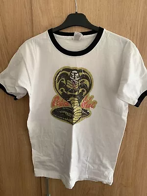 Buy Cobra Kai T Shirt Size Medium Chest Uk 38-40 Slim Fit  • 4.30£