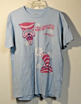 Buy Disney Cheshire Cat Tee Shirt, Women's M, Blue • 9.27£