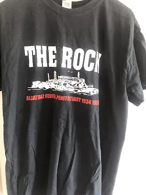 Buy The Rock ALCATRAZ Size Large Film T Shirt Logo Free Postage • 10£