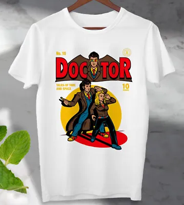 Buy Doctor Who Comic Cartoon Anime Movie Parody T  Shirt Unisex Men's Ladies Top • 6.49£