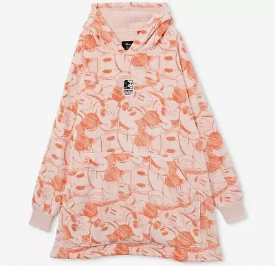 Buy Cotton-On Typo Disney Special Edition Mickey Oversized Hoodie - One Size, Peach • 10.29£
