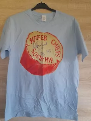Buy Kaiser Chiefs Signed Souvenir Tour T Shirt 2013 • 17.99£