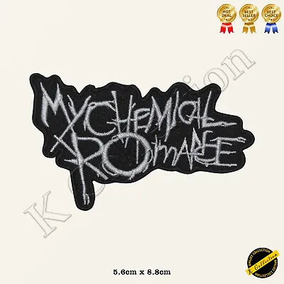 Buy My Chemical Romance Rock Band Embroidered Iron On/Sew On Patch/Badge For Clothes • 2.99£