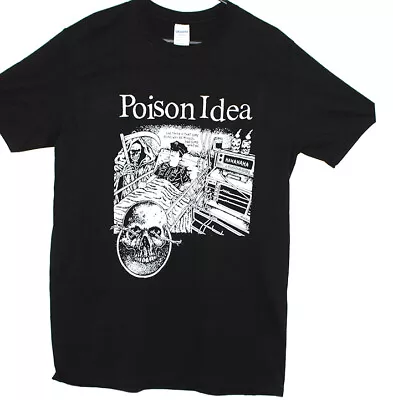 Buy Poison Idea Hardcore Punk Rock Metal T Shirt-Unisex Graphic Top New S-2XL • 13.90£