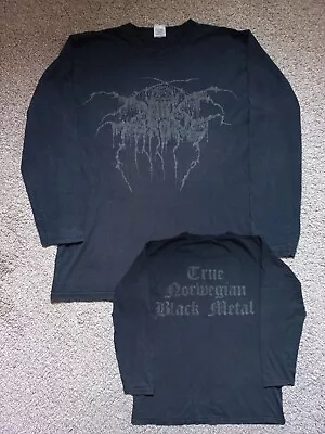Buy Vintage Darkthrone T-Shirt - Size M - Heavy Black Metal - Immortal Mayhem Marduk • 14.99£