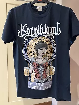 Buy Korpiklaani A Man With A Plan T-Shirt Medium • 12.95£
