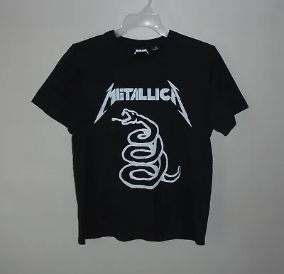 Buy 2020 Metallica Don't Tread On Me Snake 2 Sided Black Shirt - Adult Small • 17.35£