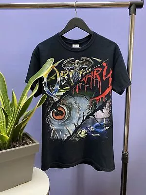 Buy Obituary 25 Years Of Floyd USA Death Metal Band T Shirt Size M Black Rare • 97.57£