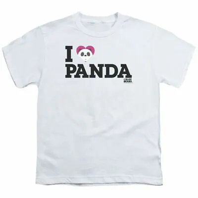 Buy We Bare Bears Heart Panda Kids Youth T Shirt Licensed Cartoon Tee White • 13.77£