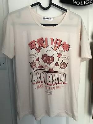 Buy Palworld Japanese Lamball Character Cute Shirt Clothing Top Merchandise Gaming • 4£