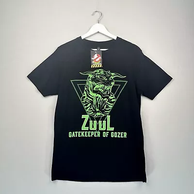 Buy Ghostbusters T Shirt Mens Small Black Zuul Graphic Short Sleeve New With Tags • 9.99£