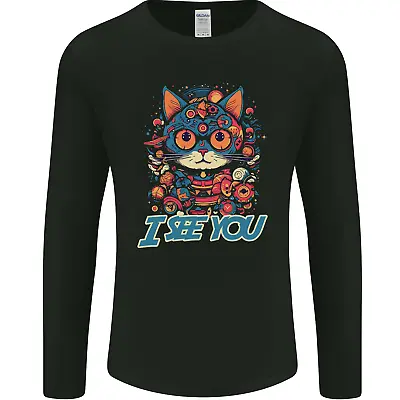 Buy Kawaii Cat Mens Long Sleeve T-Shirt • 11.99£
