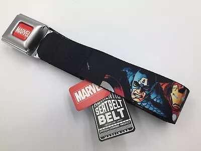 Buy Marvel Avengers • Super Heroes “Seatbelt Style” Belt • Officially Licensed • New • 25£