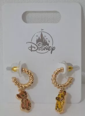 Buy Disney Parks The Lion King Simba Nala Dangle Earrings NEW • 25.53£