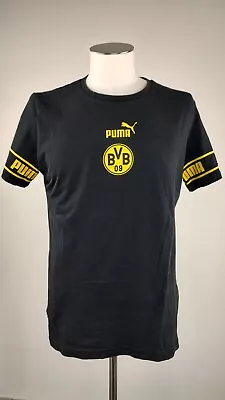 Buy PUMA Borussia Dortmund T-Shirt Football Men's Sweater Size M Man Vintage • 15.14£