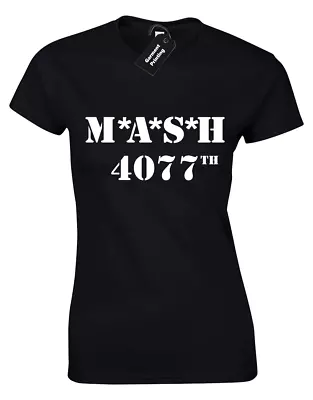 Buy Mash Ladies T Shirt Tee Marines Medical Army Retro Fancy Dress Military Classic • 7.99£